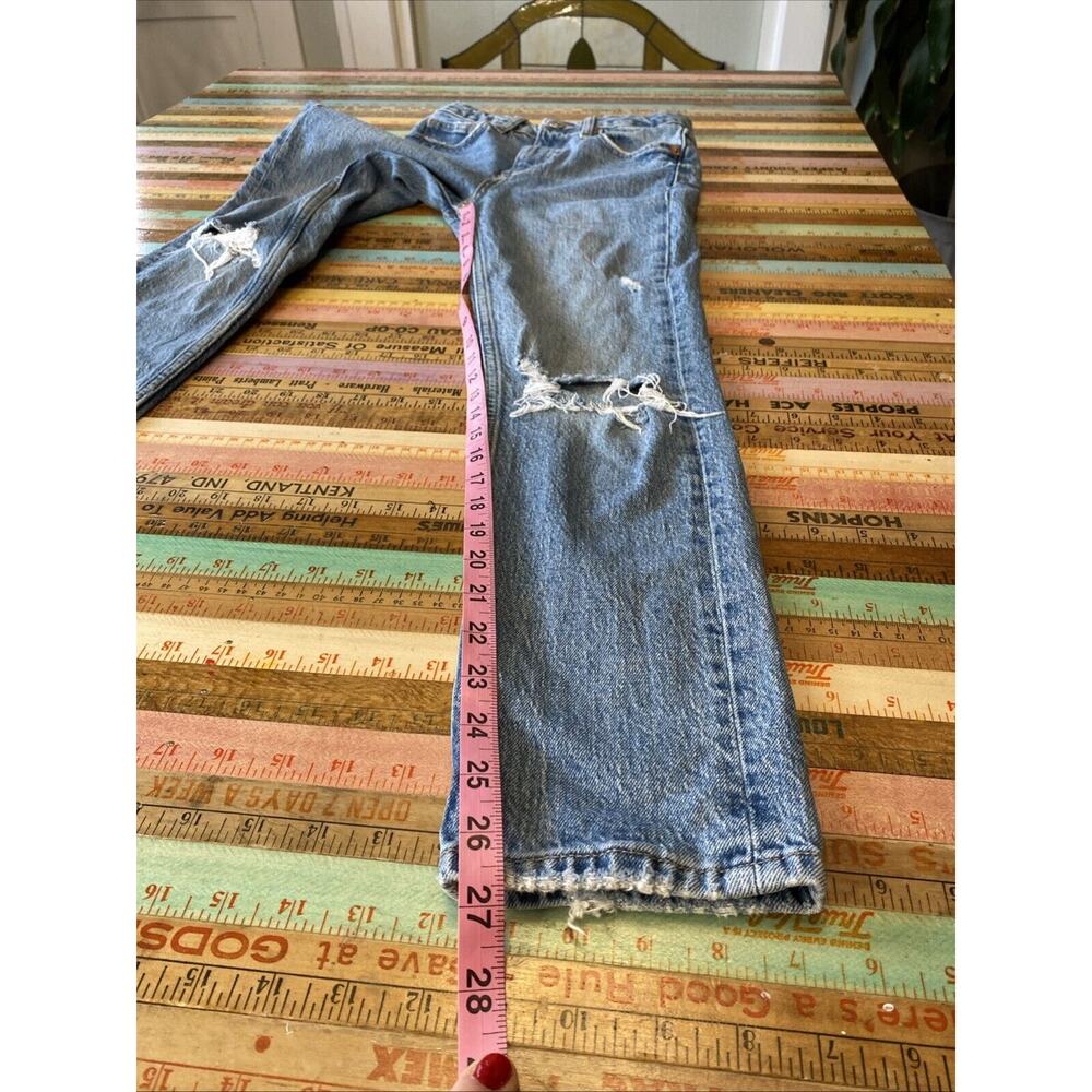 ZARA Pac Sun Women's 24 00 High Rise Jegging Distressed Lot of 2 Jeans Denim - Picture 13 of 14